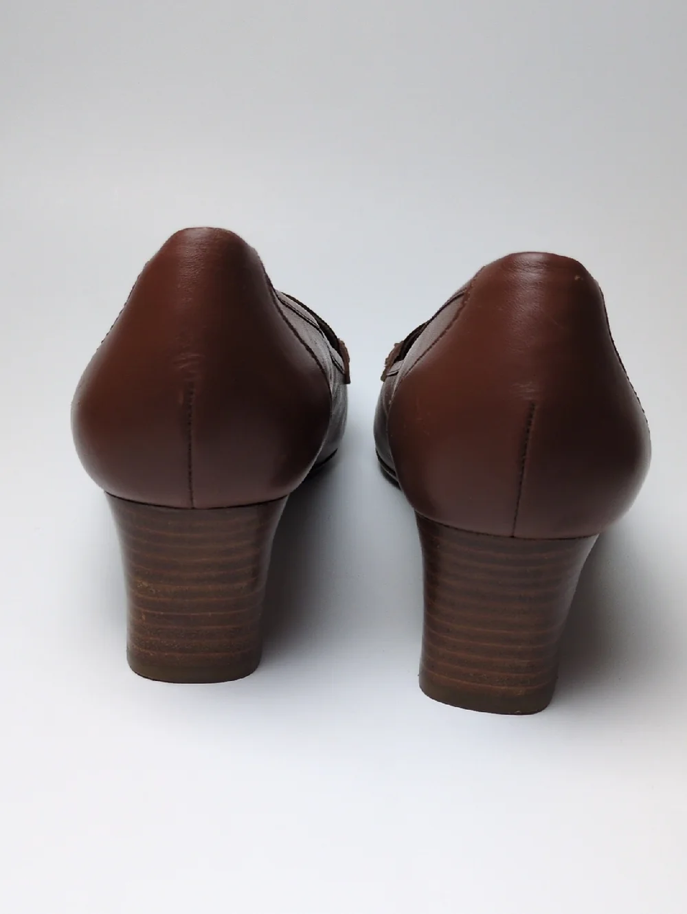 Brooks Brothers Brown Leather Block 2